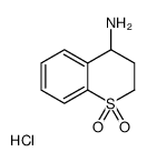 1,1-DIOXIDO-3,4-DIHYDRO-2H-THIOCHROMEN-4-YLAMINE HYDROCHLORIDE picture