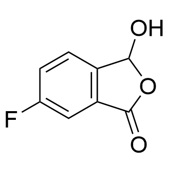 6-Fluoro-3-hydroxyisobenzofuran-1(3H)-one structure