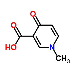 1-Methyl-4-oxo-1,4-dihydropyridine-3-carboxylic acid structure