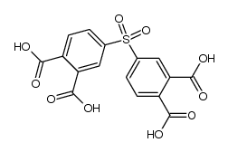 4,4'-Sulfonylbis(phthalic acid) Structure