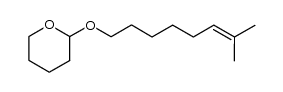 2-((7-methyloct-6-en-1-yl)oxy)tetrahydro-2H-pyran Structure