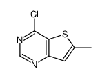 4-Chloro-6-methylthieno[3,2-d]pyrimidine Structure