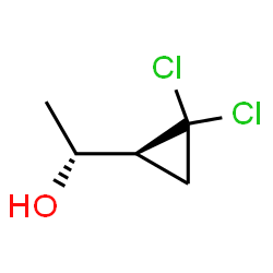 Cyclopropanemethanol, 2,2-dichloro-alpha-methyl-, (R*,S*)- (9CI) structure