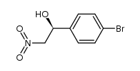 (S)-(+)-1-(4-bromophenyl)-2-nitroethanol结构式