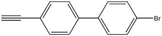 4-溴-4'-炔联苯结构式