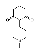 2-[3-(dimethylamino)prop-2-enylidene]cyclohexane-1,3-dione Structure