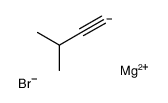 magnesium,3-methylbut-1-yne,bromide Structure