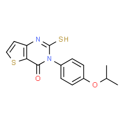 Thieno[3,2-d]pyrimidin-4(1H)-one, 2,3-dihydro-3-[4-(1-methylethoxy)phenyl]-2-thioxo-图片