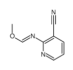 methyl N-(3-cyanopyridin-2-yl)methanimidate结构式