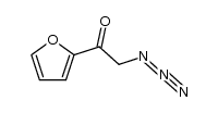2-azido-1-(furan-2-yl)-ethanone结构式