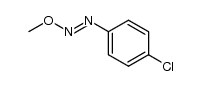 p-chlorobenzenediazo methyl ether Structure