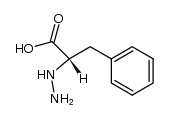 (S)-2-hydrazinyl-3-phenylpropanoic acid structure