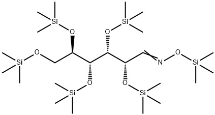 Glucose oxime hexakis(trimethylsilyl)结构式