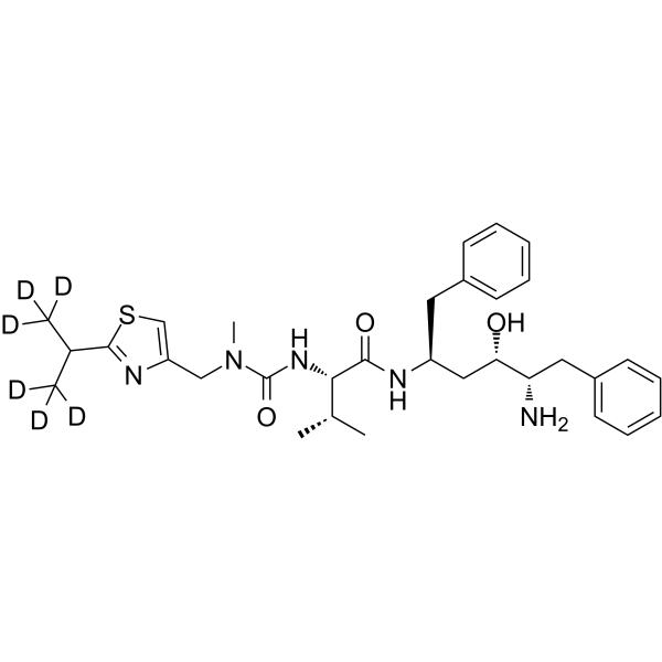 DRitonavir metabolite-d6 Structure