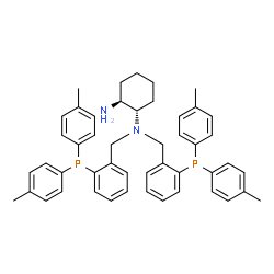 (1S,2S)-N,N-Bis[2-(di-p-tolylphosphino)benzyl]cyclohexane-1,2-diamine structure