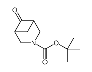 2-Methyl-2-propanyl 6-oxo-3-azabicyclo[3.1.1]heptane-3-carboxylat e Structure
