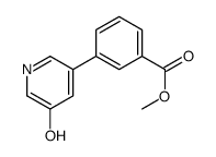 methyl 3-(5-hydroxypyridin-3-yl)benzoate Structure