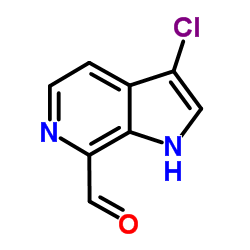3-Chloro-1H-pyrrolo[2,3-c]pyridine-7-carbaldehyde picture