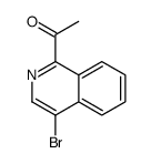1-(4-bromoisoquinolin-1-yl)ethanone结构式