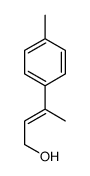 3-(4-methylphenyl)but-2-en-1-ol Structure