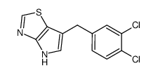 6-(3,4-dichlorobenzyl)-4H-pyrrolo[2,3-d][1,3]thiazole Structure