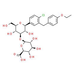 Dapagliflozin-3-O-β-D-Glucuronide图片