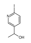 1-(6-Iodo-3-pyridinyl)ethanol Structure