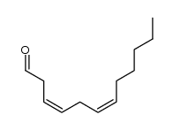 (Z,Z)-3,6-dodecadien-1-al结构式