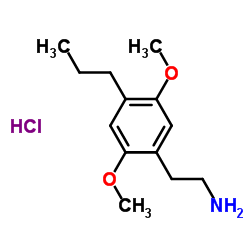 2C-P (hydrochloride) (exempt preparation)结构式