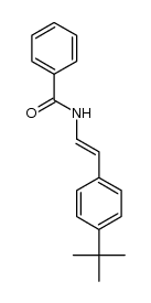 N-[(E)-2-(4-tert-butylphenyl)ethenyl]benzamide结构式