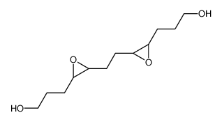 3,3'-(ethane-1,2-diylbis(oxirane-3,2-diyl))bis(propan-1-ol)结构式