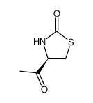 2-Thiazolidinone, 4-acetyl-, (R)- (9CI) Structure