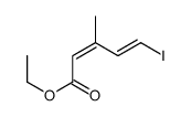 ethyl 5-iodo-3-methylpenta-2,4-dienoate Structure