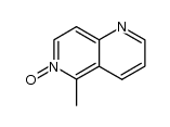 5-methyl-1,6-naphthyridine 6-oxide结构式