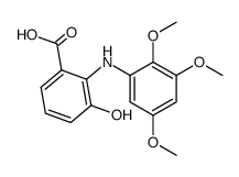 3-hydroxy-2-(2,3,5-trimethoxyphenylamino)benzoic acid结构式