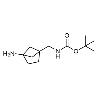 tert-Butyl ((4-aminobicyclo[2.1.1]hexan-1-yl)methyl)carbamate picture