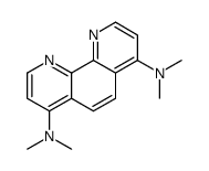 4-N,4-N,7-N,7-N-tetramethyl-1,10-phenanthroline-4,7-diamine Structure