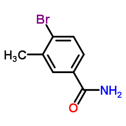 4-Bromo-3-methylbenzamide structure