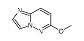 6-Methoxy-imidazo[1,2-b]pyridazine结构式
