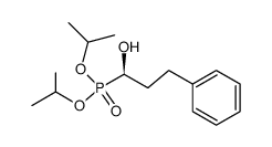 (R)-(+)-diisopropyl 1-hydroxy-3-phenylpropylphosphonate结构式