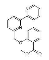 methyl 2-[(6-pyridin-2-ylpyridin-2-yl)methoxy]benzoate Structure