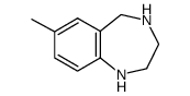 9-甲基-2,3,4,5-四氢-1H-苯并[e][1,4]二氮杂卓结构式