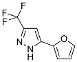 5-(2-FURYL)-3-(TRIFLUOROMETHYL)PYRAZOLE structure