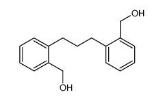 1.3-Bis-(2'-hydroxymethyl-phenyl)-propan Structure