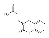 3-(2-oxo-4H-1,3-benzoxazin-3-yl)propanoic acid结构式