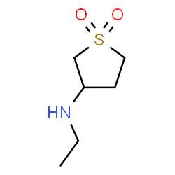 3-Thiophenamine,N-ethyltetrahydro-,1,1-dioxide(9CI) Structure