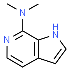 N,N-Dimethyl-1H-pyrrolo[2,3-c]pyridin-7-amine Structure