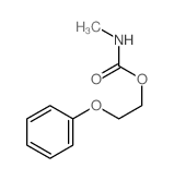 Ethanol, 2-phenoxy-,1-(N-methylcarbamate)结构式