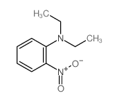 N,N-diethyl-2-nitro-aniline结构式