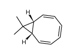 cis-9,9-Dimethylbicyclo[6.1.0]nona-2,4,6-trien Structure